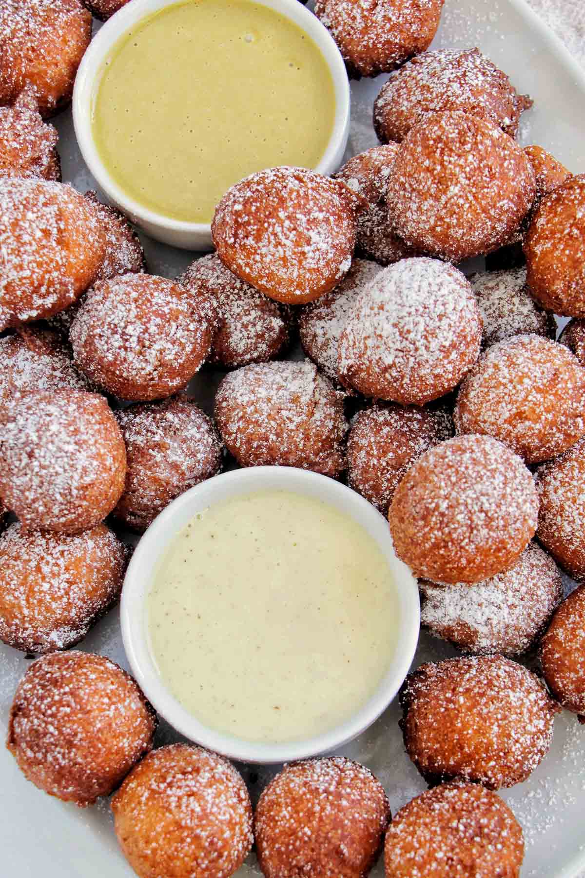 Italian Ricotta Zeppole Donuts - Recipe photo by homebodyeats