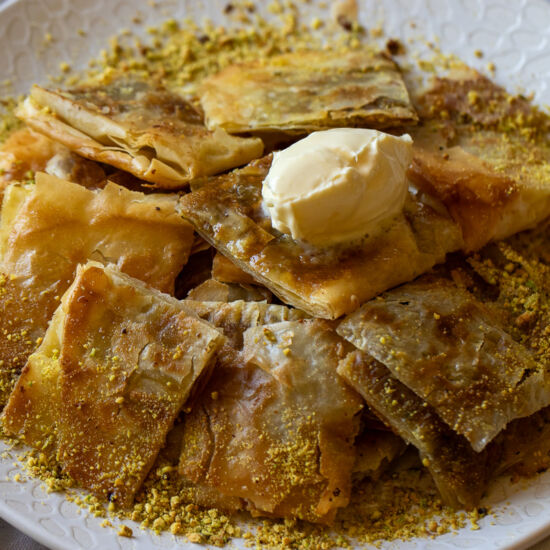 Katmer Dessert - Recipe photo by Cooking Gorgeous