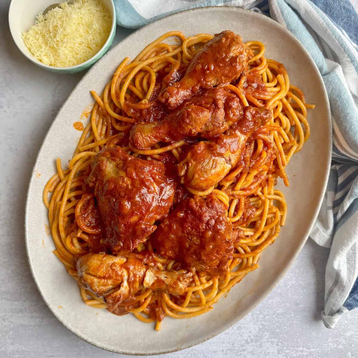 Pastitsada – Greek Chicken Stew - Recipe photo by mamazilla