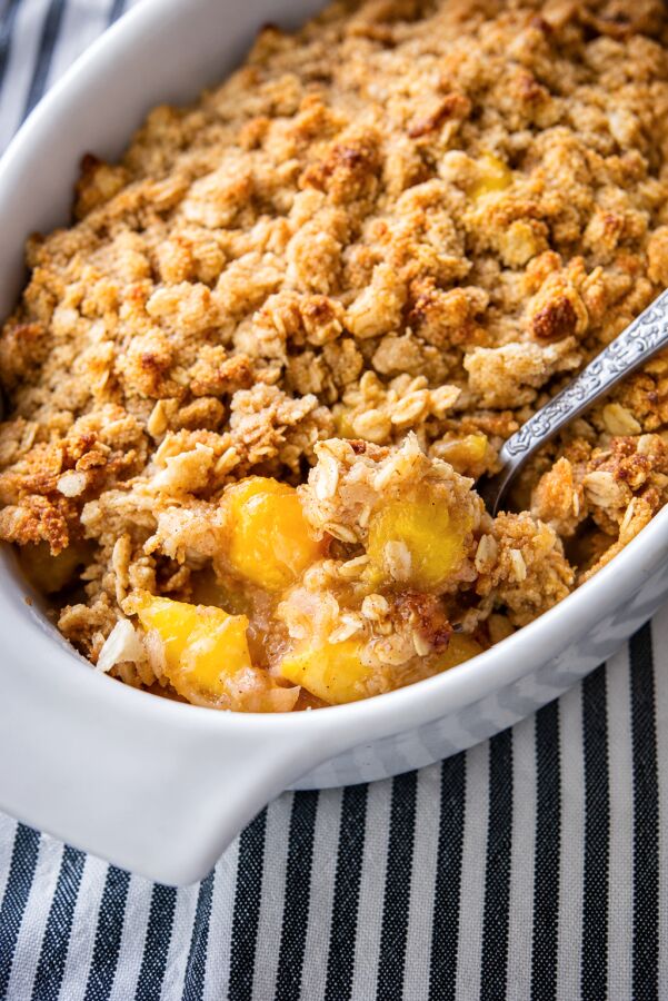 Mango Crisp - Recipe photo by Carries Experimental Kitchen