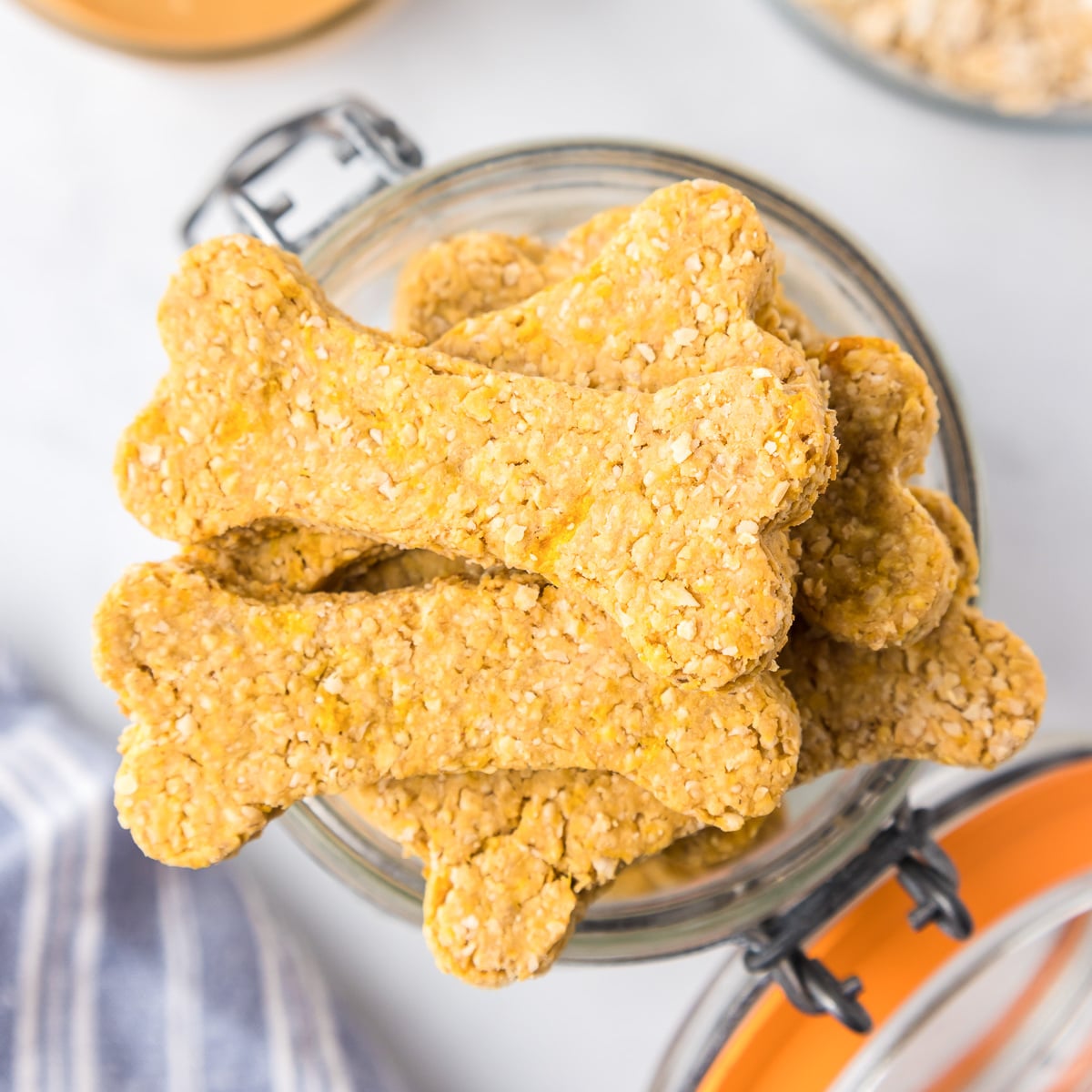 Peanut Butter Cookies For Dogs - Recipe photo by OnMyKidsPlate