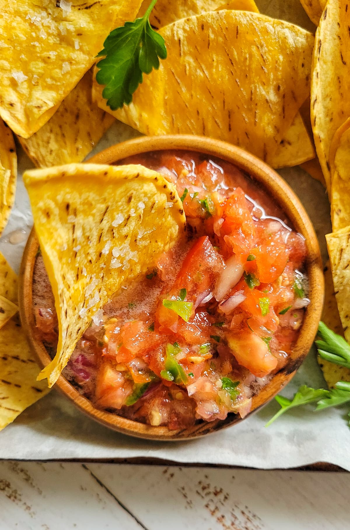 Homemade Fresh Tomato Salsa - Recipe photo by Hip Hip Gourmet