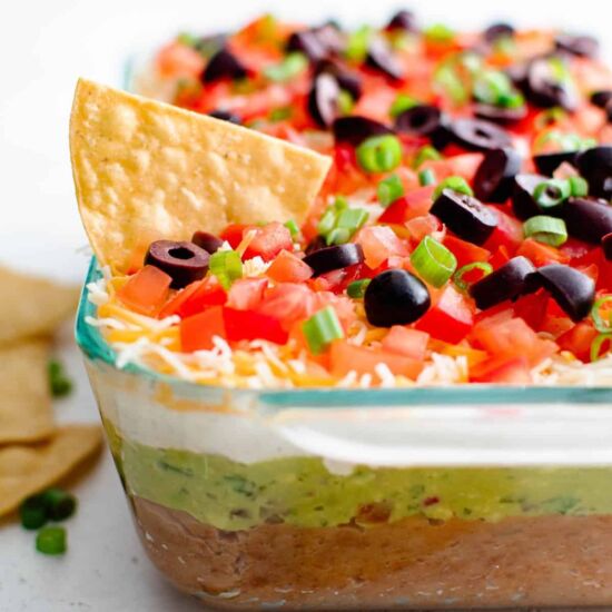 Seven Layer Dip - Recipe photo by TheSaltyMarshmallow