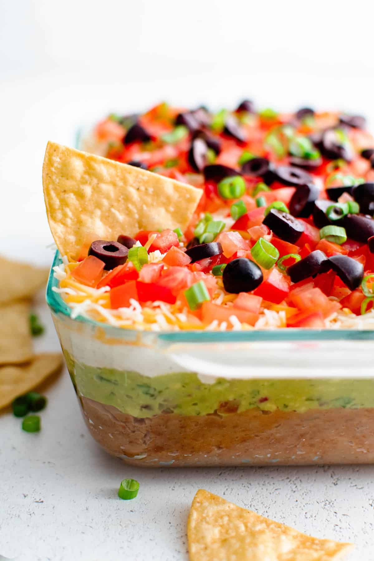 Seven Layer Dip - Recipe photo by TheSaltyMarshmallow